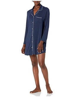 Women's Piped Nightshirt