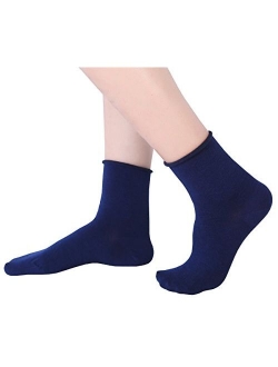 6 or 12 Pair Women's Ultra Thin Cotton Summer Ankle Crew Socks