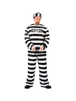 FunWorld Jailbird Or Prisoner Costume