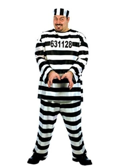 FunWorld Jailbird Or Prisoner Costume