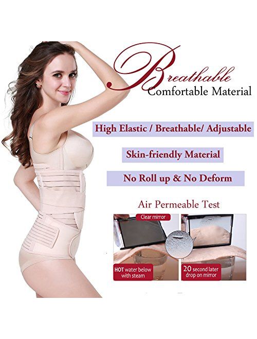 TiRain 3 in 1 Postpartum Support - Recovery Belly/Waist/Pelvis Belt Shapewear