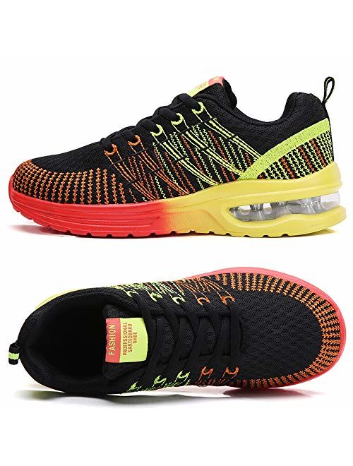 TSIODFO Women Sport Running Shoes Gym Jogging Athletic Sneakers