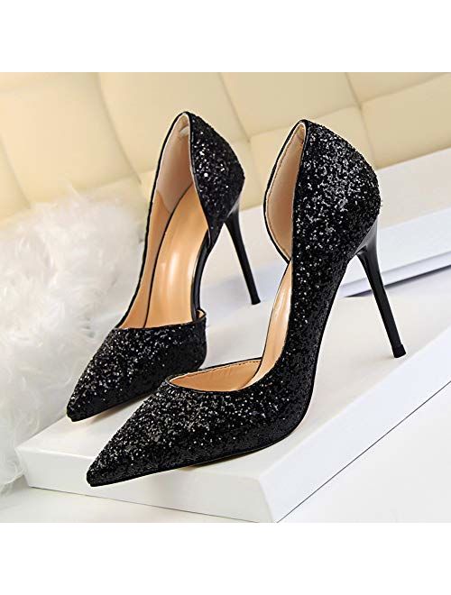 Dress First Womens Fashion Closed Toe Classic Pumps