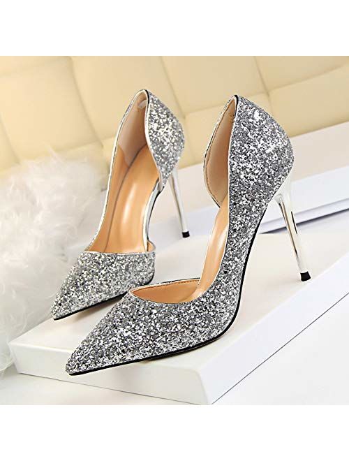 Dress First Womens Fashion Closed Toe Classic Pumps