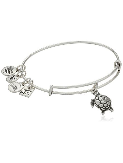 Alex and Ani Charity By Design Turtle Rafaelian Bangle Bracelet