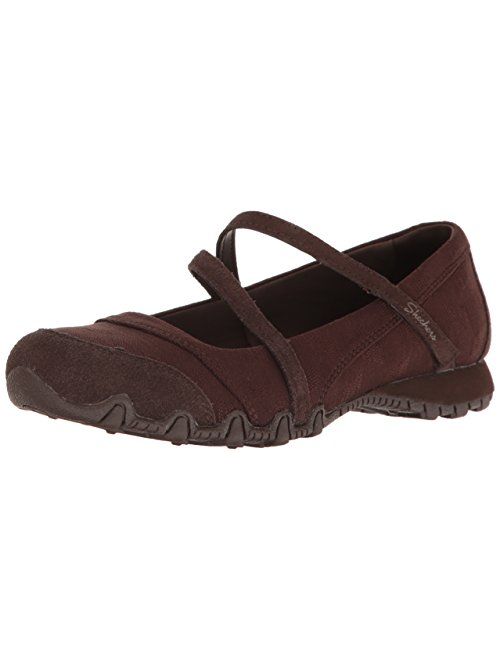 Skechers Women's Bikers -Fiesta Mary Jane Flat