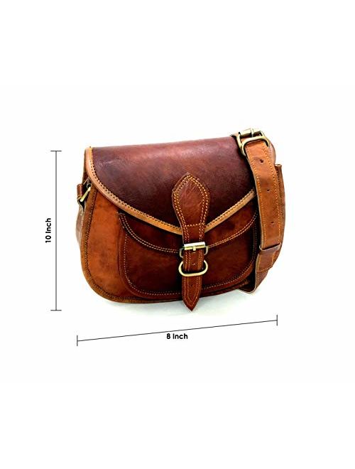 Women Leather Crossbody Shoulder Bag Satchel ladies Purse Genuine Multi Pocket Saddle Vintage Handmade Travel by Firu Handmade