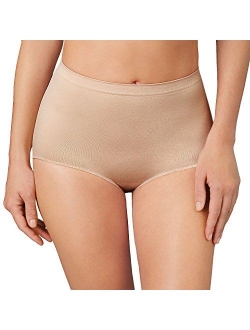 ELLEN TRACY Essentials Womens Seamless Briefs 4-Pack Panties