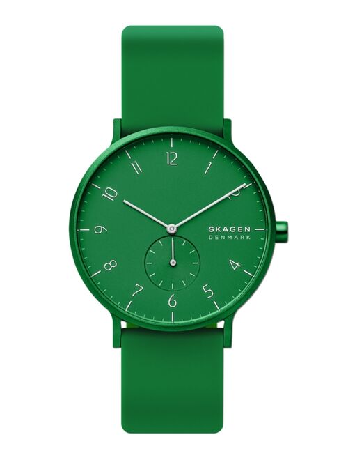 Skagen Aaren Colored Silicone 41mm Watch