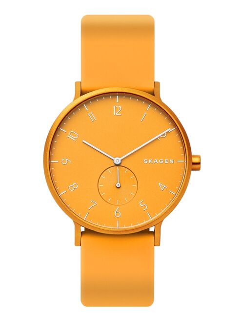 Skagen Aaren Colored Silicone 41mm Watch