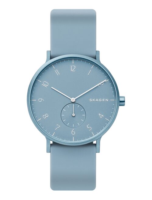 Skagen Aaren Colored Silicone 41mm Watch