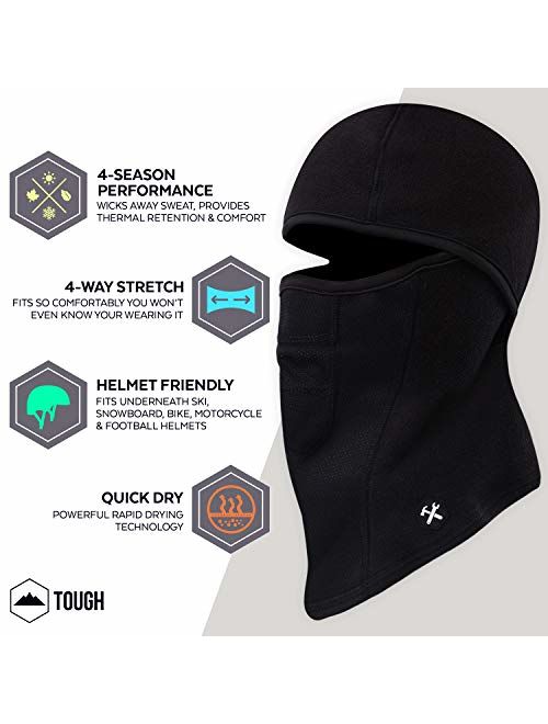 Balaclava Face Mask - Extreme Cold Weather Ski Mask for Men & Women - Winter Snow Gear for Working, Skiing, Snowboarding & Motorcycle Riding. Ultimate Protection from The