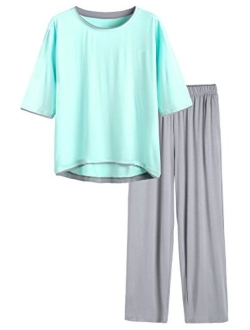 Latuza Women's Half Sleeve Pajama Set