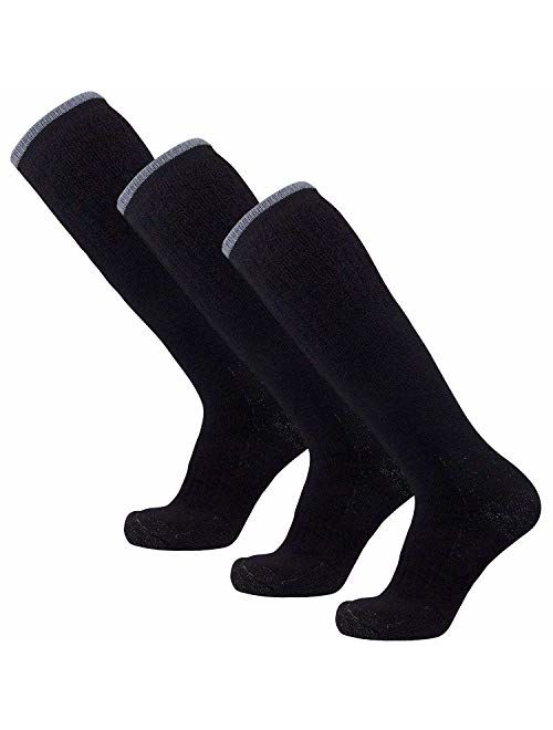 Ultimate Warmth Arctic Ski Socks - Heavy Thick Ski Sock - Merino Wool