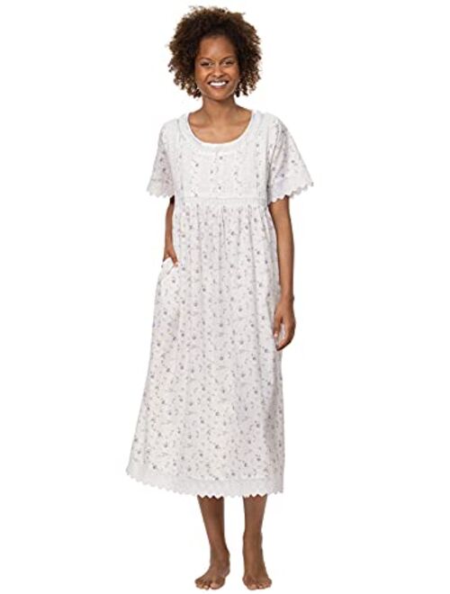 The 1 for U Nightgown 100% Cotton + Pockets XS-3XL Helena