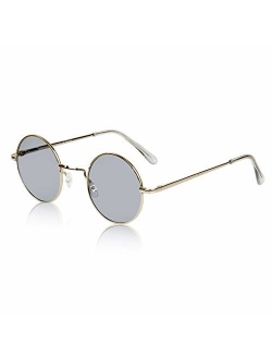 Sunny Pro Retro Round Sunglasses Small Colored Lens Hippie John Lennon Glasses