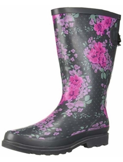 Women's Wide Calf Waterproof Rain Boot