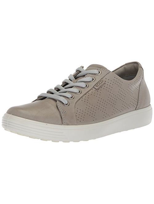 ECCO Women's Soft 7 Perforated Tie Sneaker