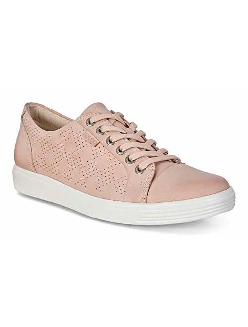 ECCO Women's Soft 7 Perforated Tie Sneaker