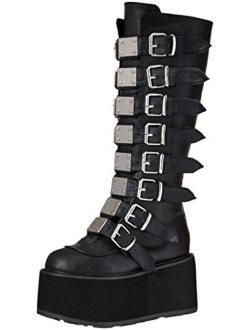 Demonia Women's Damned-318 Knee High Boot