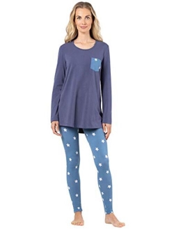 Addison Meadow Pajamas for Women - PJs Women, Long Sleeve Top & Leggings