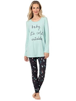 Addison Meadow Pajamas for Women - PJs Women, Long Sleeve Top & Leggings