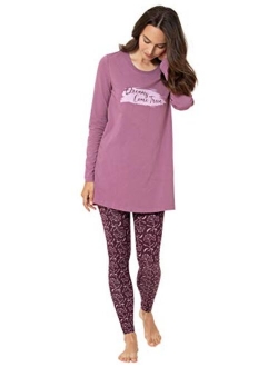 Addison Meadow Pajamas for Women - PJs Women, Long Sleeve Top & Leggings