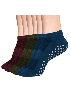 Womens & Mens Low Cut Socks,DIBAOLONG 6-Pair Ankle No Show Athletic Short Cotton Socks