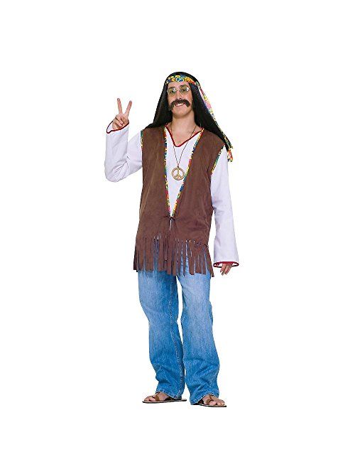 Forum Novelties Men's Generation Hippie Costume Vest