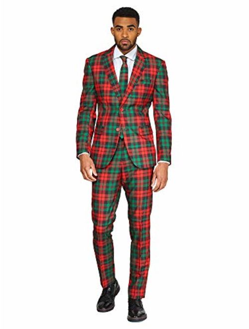 OppoSuits Men's The Lumberjack Party Costume Suit