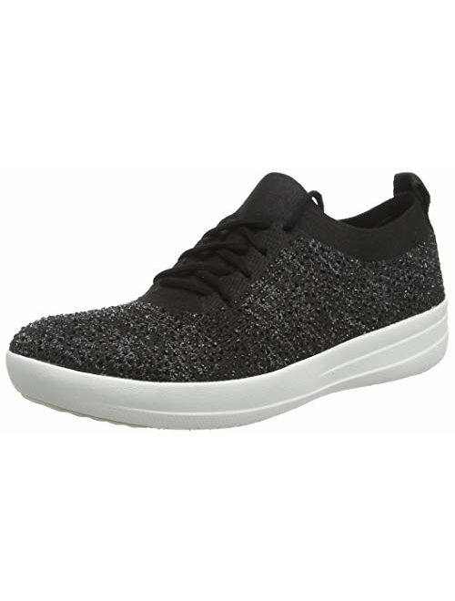 FitFlop Women's F-Sporty Uberknit Sneakers-Crystal Trainers