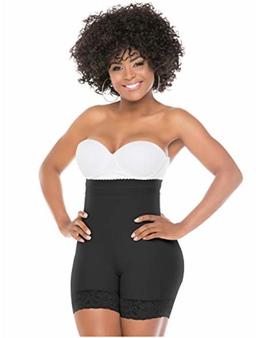 Salome 0218 High Waist Compression Shapewear Tummy Control BBL Shorts Fajas Colombianas para Mujer Levanta Cola