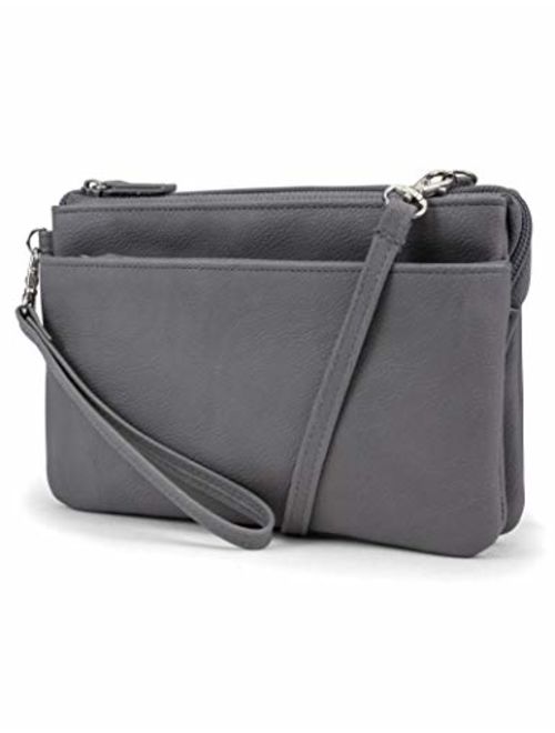 Mundi Brady RFID Wallet Purse Cell Phone Crossbody Bag For Women