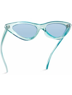 WearMe Pro - Retro Vintage Tinted Lens Cat Eye Sunglasses