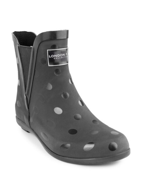 LONDON FOG Womens Piccadilly Rain Boot