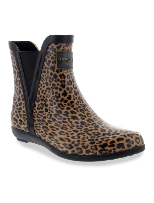 LONDON FOG Womens Piccadilly Rain Boot