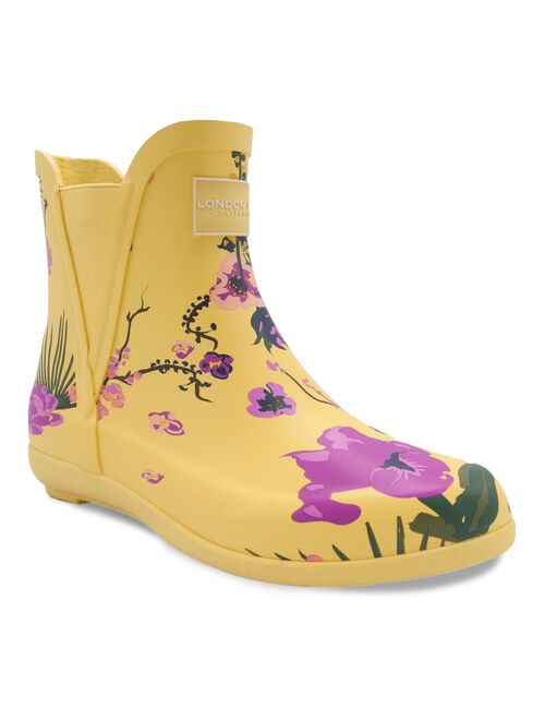 LONDON FOG Womens Piccadilly Rain Boot