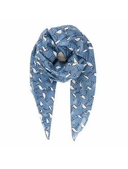 Scarf for Women Lightweight Animal Butterfly Fashion Spring Summer Scarves Shawl Wraps