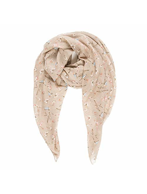 Scarf for Women Lightweight Animal Butterfly Fashion Spring Summer Scarves Shawl Wraps