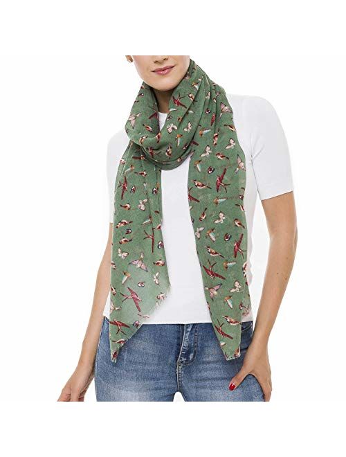 Scarf for Women Lightweight Animal Butterfly Fashion Spring Summer Scarves Shawl Wraps