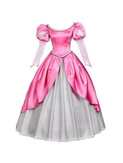 Angelaicos Womens Princess Dress Lolita Layered Party Costume Ball Gown