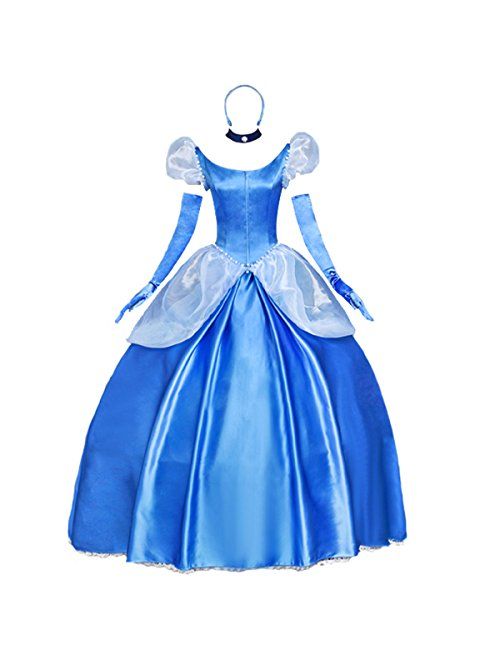 Angelaicos Womens Princess Dress Lolita Layered Party Costume Ball Gown