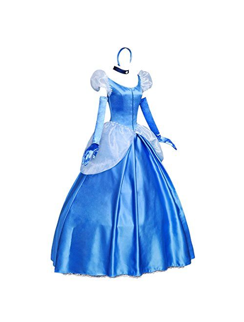 Angelaicos Womens Princess Dress Lolita Layered Party Costume Ball Gown