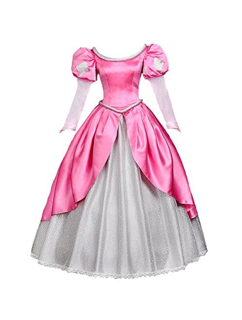 Angelaicos Womens Princess Dress Lolita Layered Party Costume Ball Gown