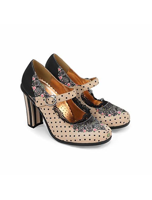 Hot Chocolate Design Chocolaticas High Heels Women's Mary Jane Pumps