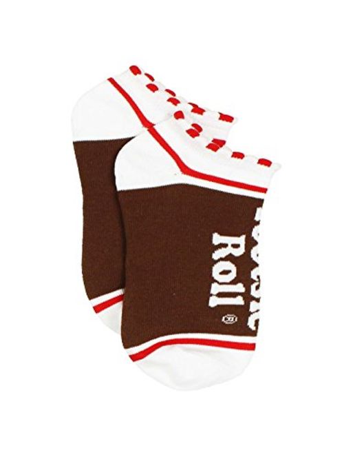 Topps Charms Candy Tootsie Roll Womens 6 pack Socks (Teen/Adult)