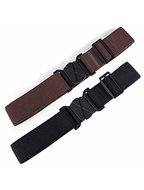 No Show Invisible Women Belt Elastic Stretch Adjustable No Show Web Belt by JASGOOD Christmas Gift