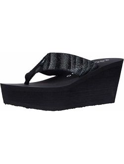 Women's Diver Webbing Wedge Flip-Flop