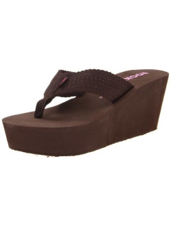 Women's Diver Webbing Wedge Flip-Flop