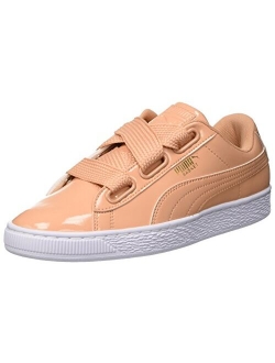 Women's Basket Heart Patent Low-Top Sneakers